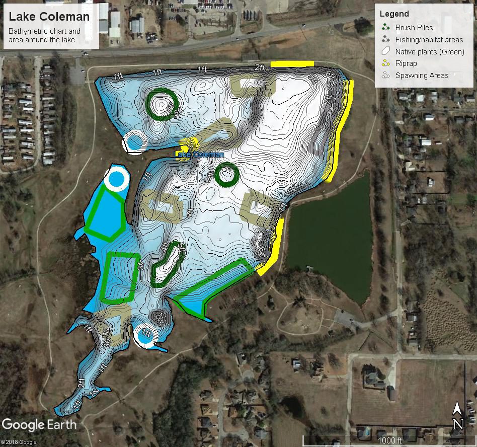 Lake Coleman Habitat Renovation Friends of Reservoirs