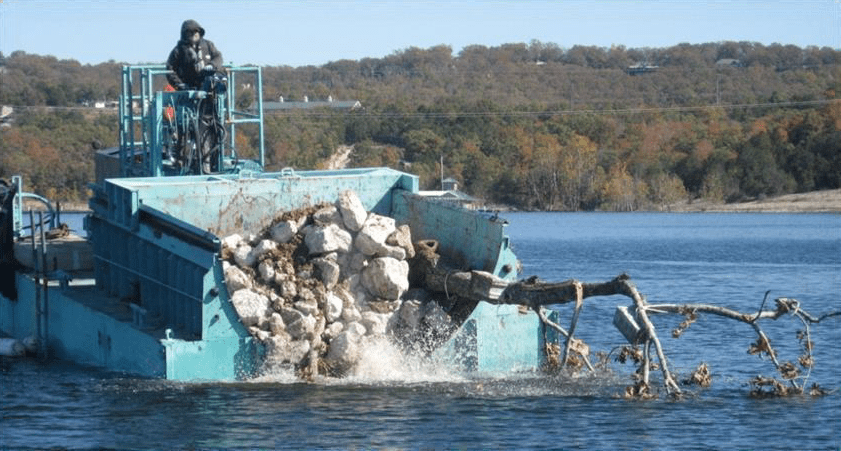 Raystown Lake Habitat Barge Project - Friends of Reservoirs