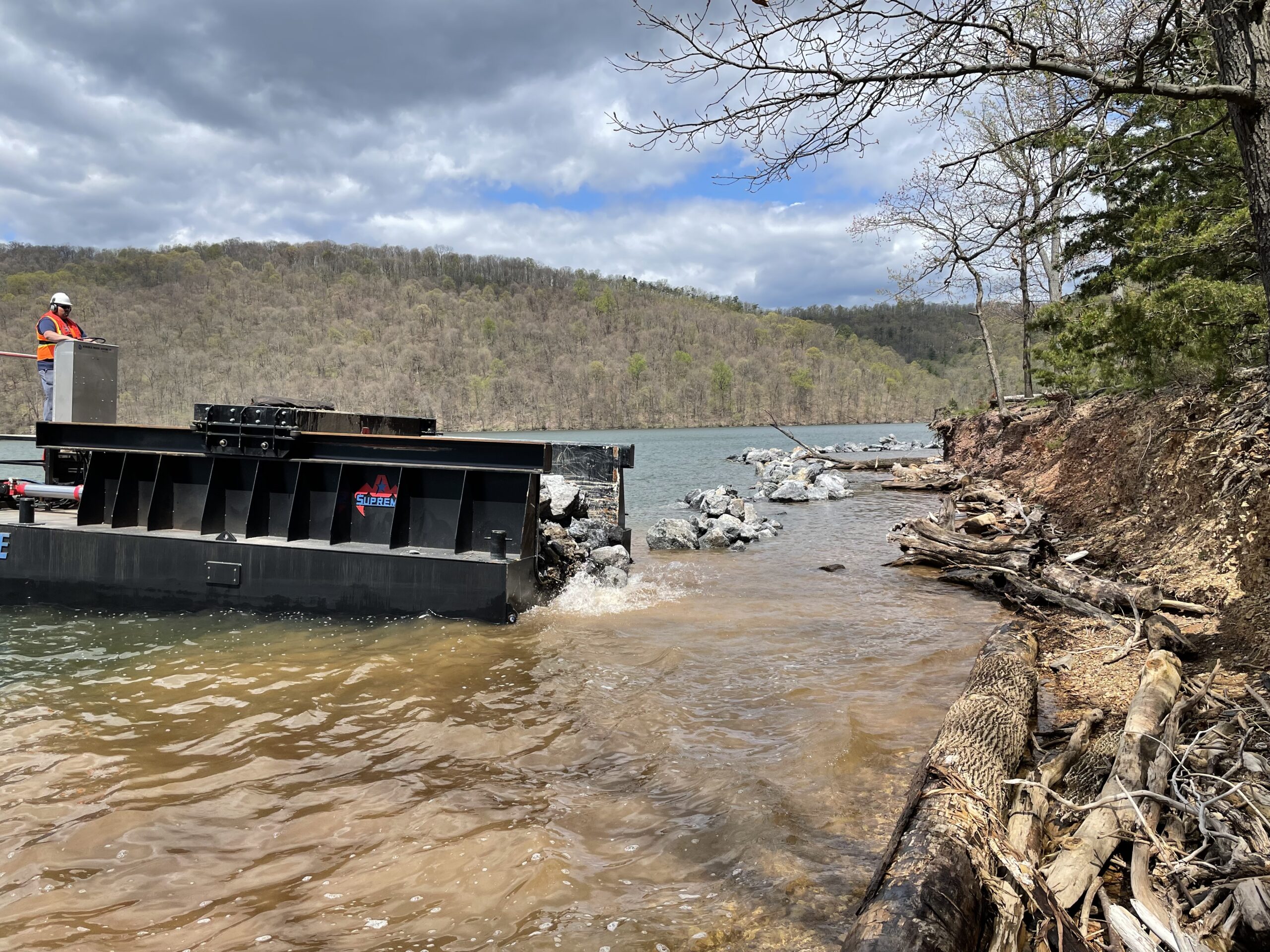 Update on Large-scale Fish Habitat Projects at Raystown Lake